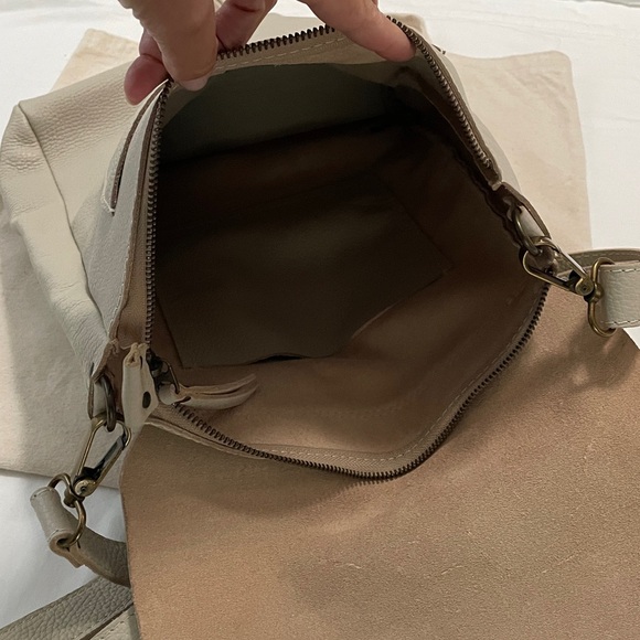 Taupe Leather Bag - Picture 5 of 5